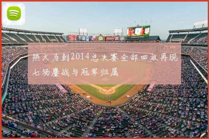 热火马刺2014总决赛全部回放再现七场鏖战与冠军归属