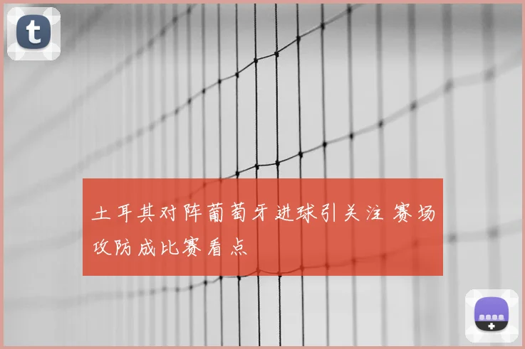 土耳其对阵葡萄牙进球引关注 赛场攻防成比赛看点